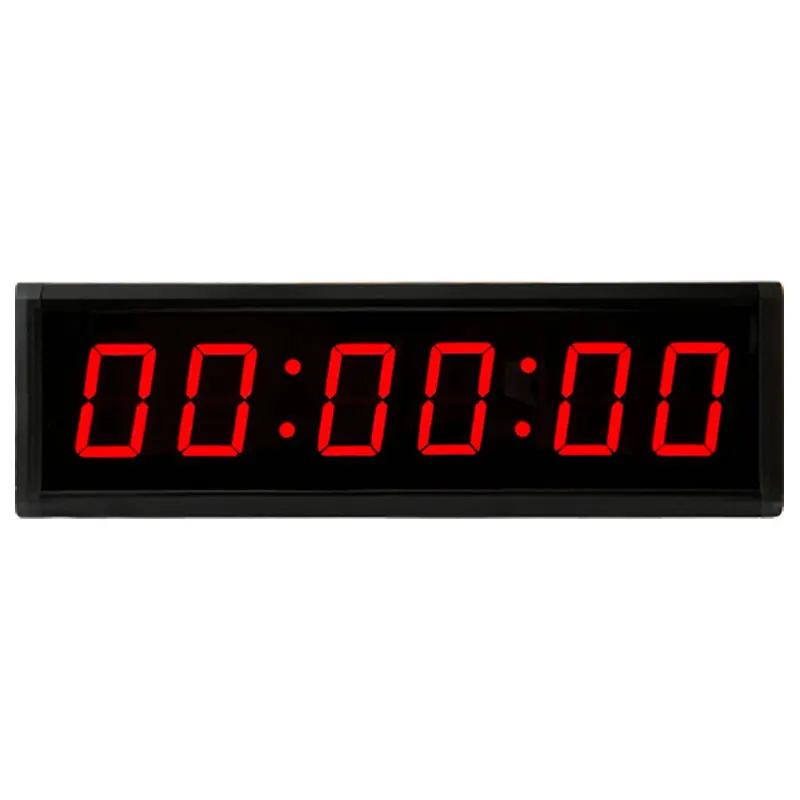 NTP Network Automatic Time Synchronization LED Digital Clock Date Week Temperature Display Wall-mounted Timer