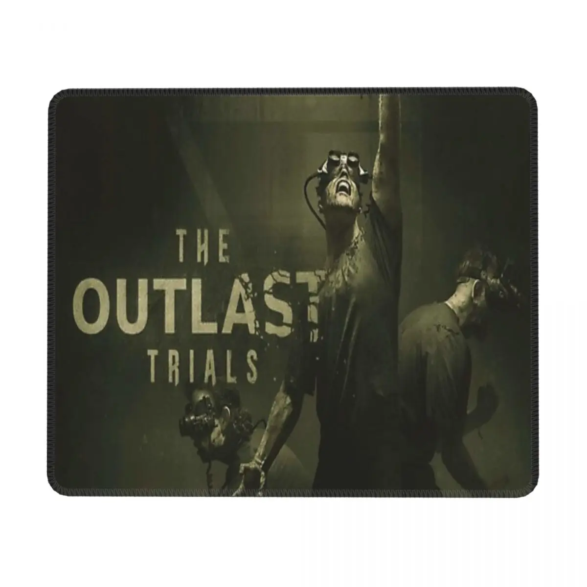 Outlast Trials Mouse Pad Protetor de mesa Gamer Teclado Pc Mouse Pad Ratos estendidos Teclados Computador