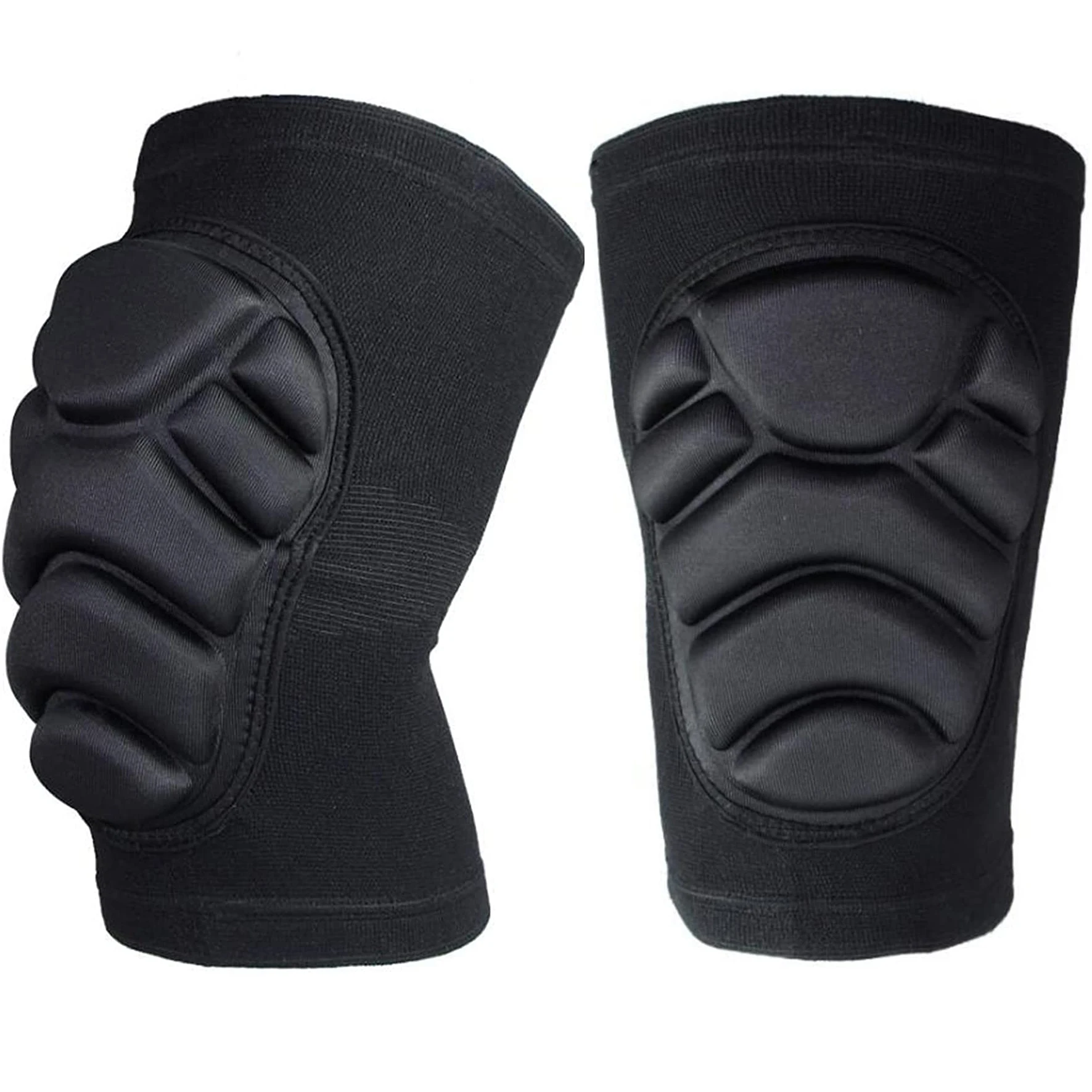 CTHOPER Knee Pads Thick Sponge Knee Sleeve for Skating Skateboard Snowboarding Football Volleyball Wrestling Cycling Basketball