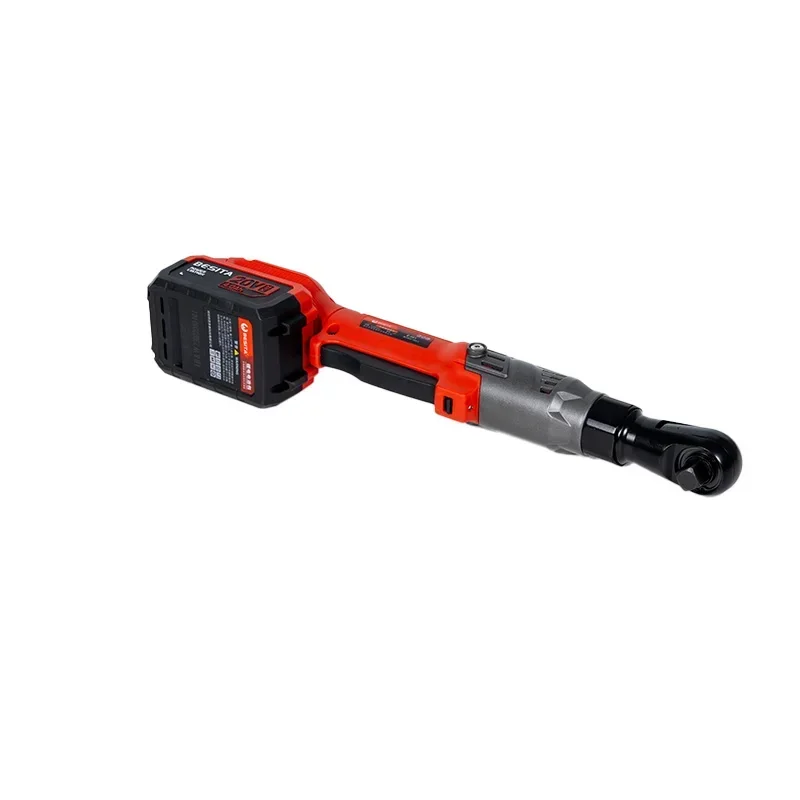 90N.m Electric Ratchet Wrench Torque Cordless  Portable Brushless  Right Angle Lithium Battery