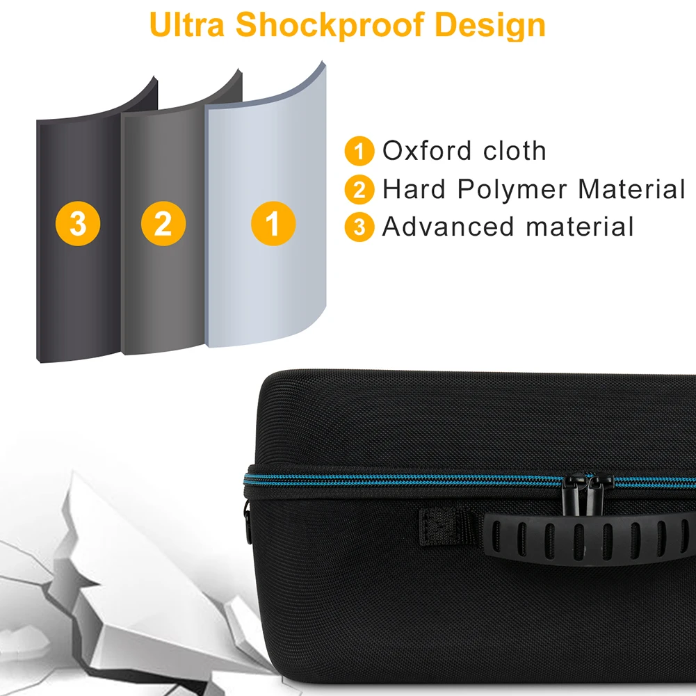 Hard Carrying Case Waterproof Hard Travel Case Anti-scratch Hard Storage Case Box with Shoulder Strap for NEW Bose SoundLink Max