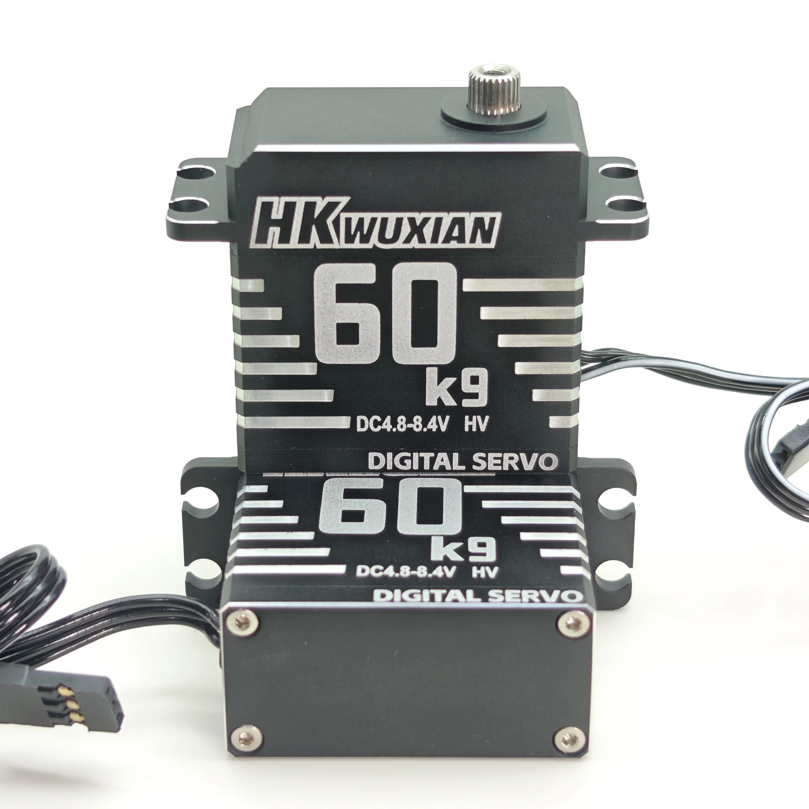 

60 кг серводвигатель водонепроницаемый 60 кг сервопривод цифровой бесщеточный сервопривод 14 В HV высокий крутящий момент металлическая шестерня рулевое управление