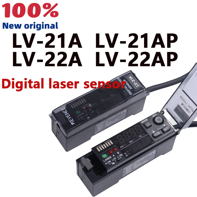 

KEYENCE new original LV-21A LV-21AP LV-22A LV-22AP digital laser sensor amplifier welcome inquiry