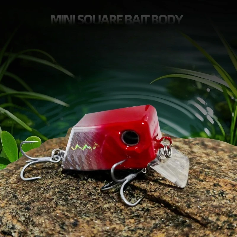 Crankbait cuadrado 4,5 cm – Señuelo biónico para pesca - imagen 3
