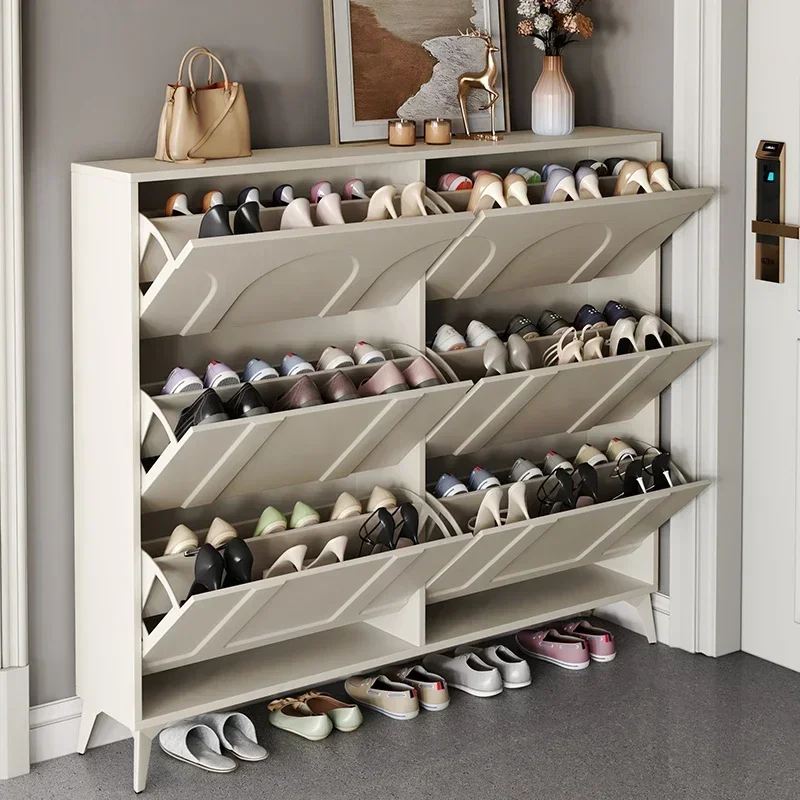 Organizer Shoe Rack Organizer Style Ultra Thin Shoe Cabinet Living Room Cabinets Modern Luxury Sapateira Home Furniture WK50SC