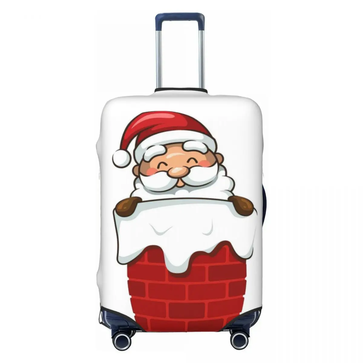 Christmas Print Luggage Protective Dust Covers Elastic Waterproof 18-32inch Suitcase Cover Travel Accessories