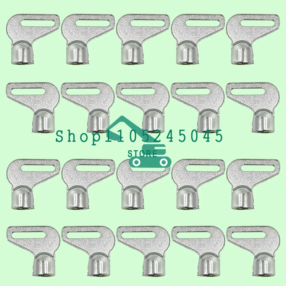 50PCS 2498 Ignition Starter Keys for LIUGONG Sany  LONKING Forklift Dozers Excavator