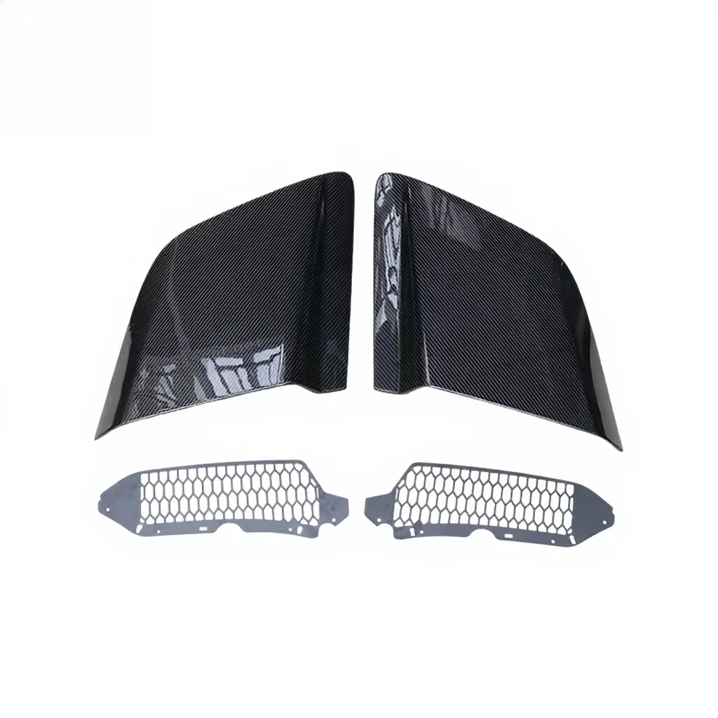 Dry Carbon Fiber Side Door Fenders Blade Panels Air Vent for Audi R8 2016-2024
