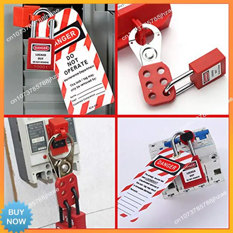 

Набор замков Ckout Tagout A10R - набор предохранительных замков с биркой для установки электрических замков