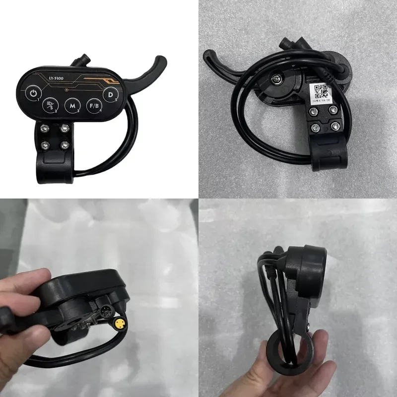 48/52V 60V 72v Speedometer Electric Scooter Finger Throttle Display with Molo 5 Rider 7 Rider 8 Auxiliary Button