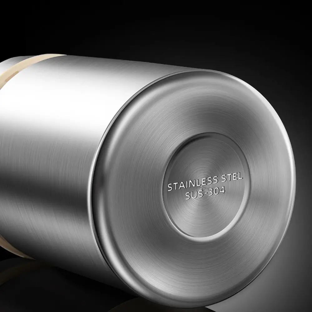 

Банка для чая из нержавеющей стали, 800/1000/1200 мл, влагостойкая герметичная чайная банка большой емкости с визуальной крышкой, чайная банка для дома и путешествий