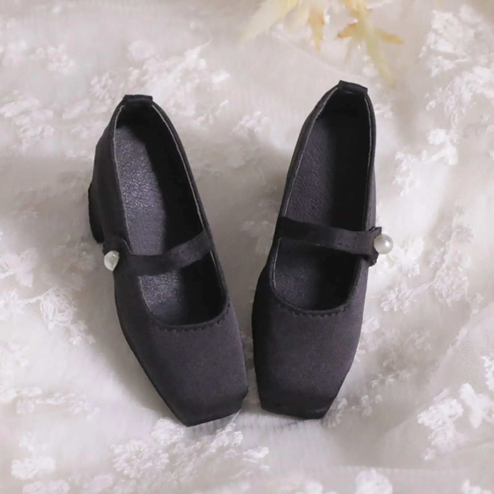 Bjd Doll Heels Ankle Strap Miniature Footwear Functional Buckle