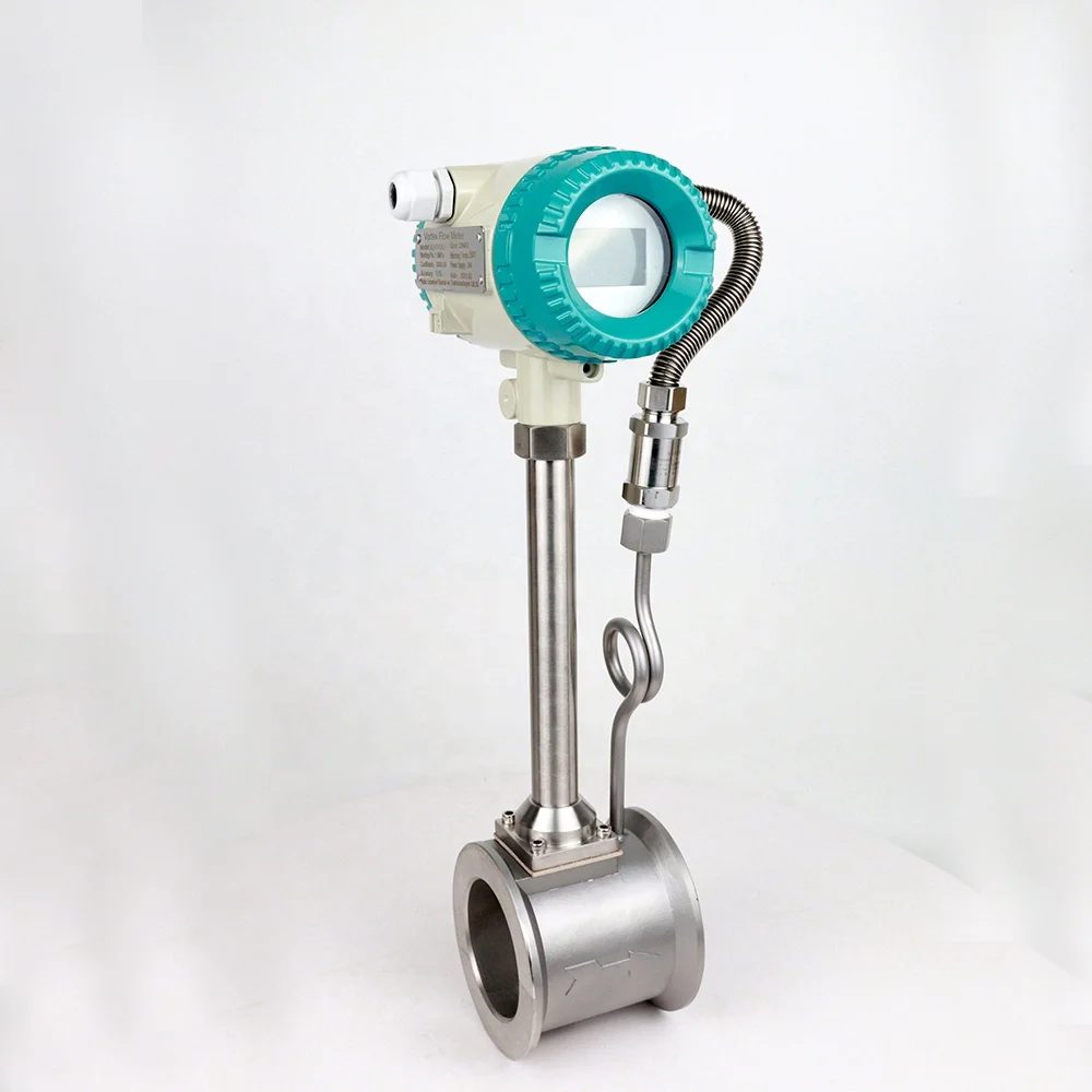 

Hot Sale 50mm Digital Steam Vortex Air Flow Meter Price Intelligent Air Count Display Flowmeter