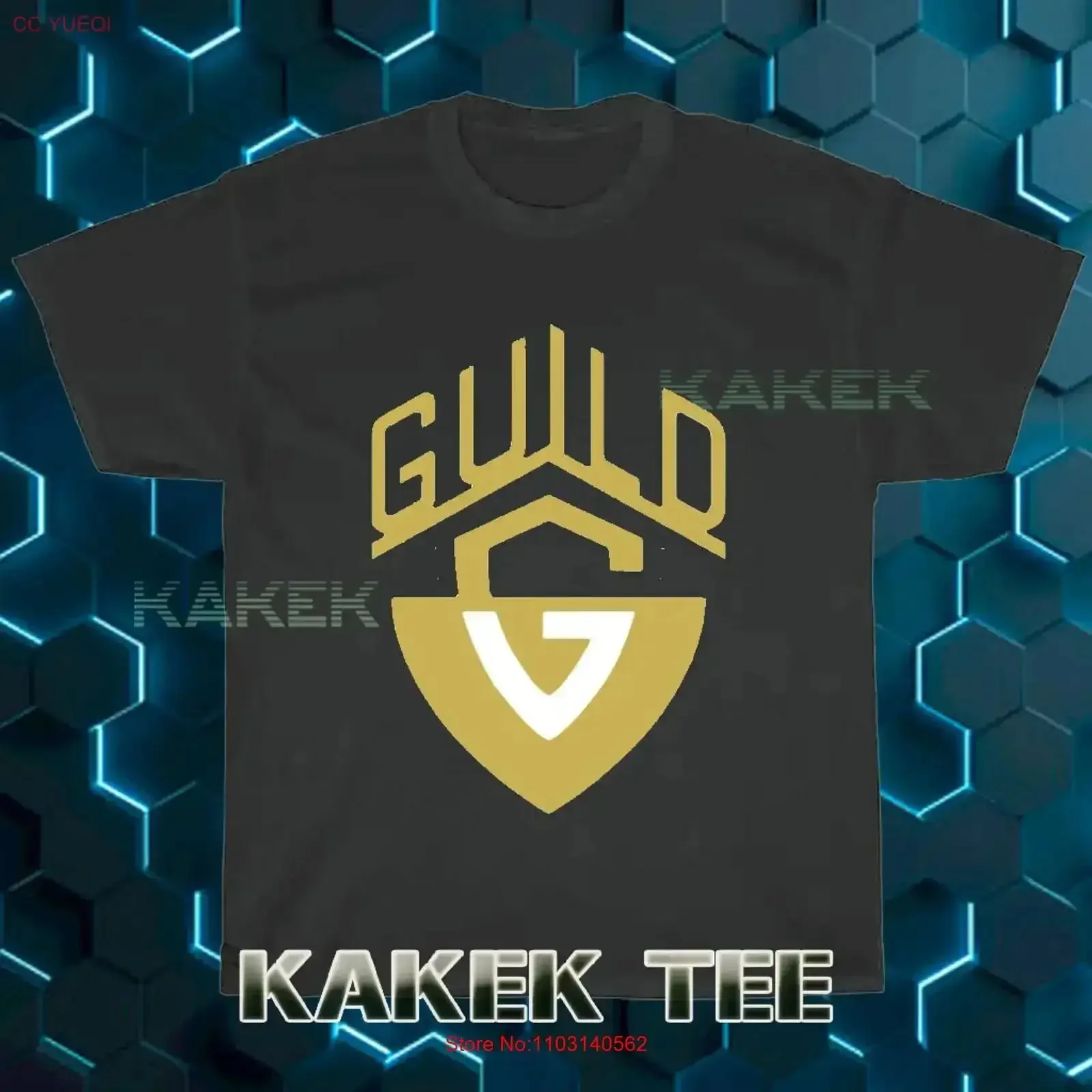 New T Shirt Guild Guitars Logo 2 American Funny Size S to 5XL vintage Washed homme Comfortable Slightly Casual fashion Soft