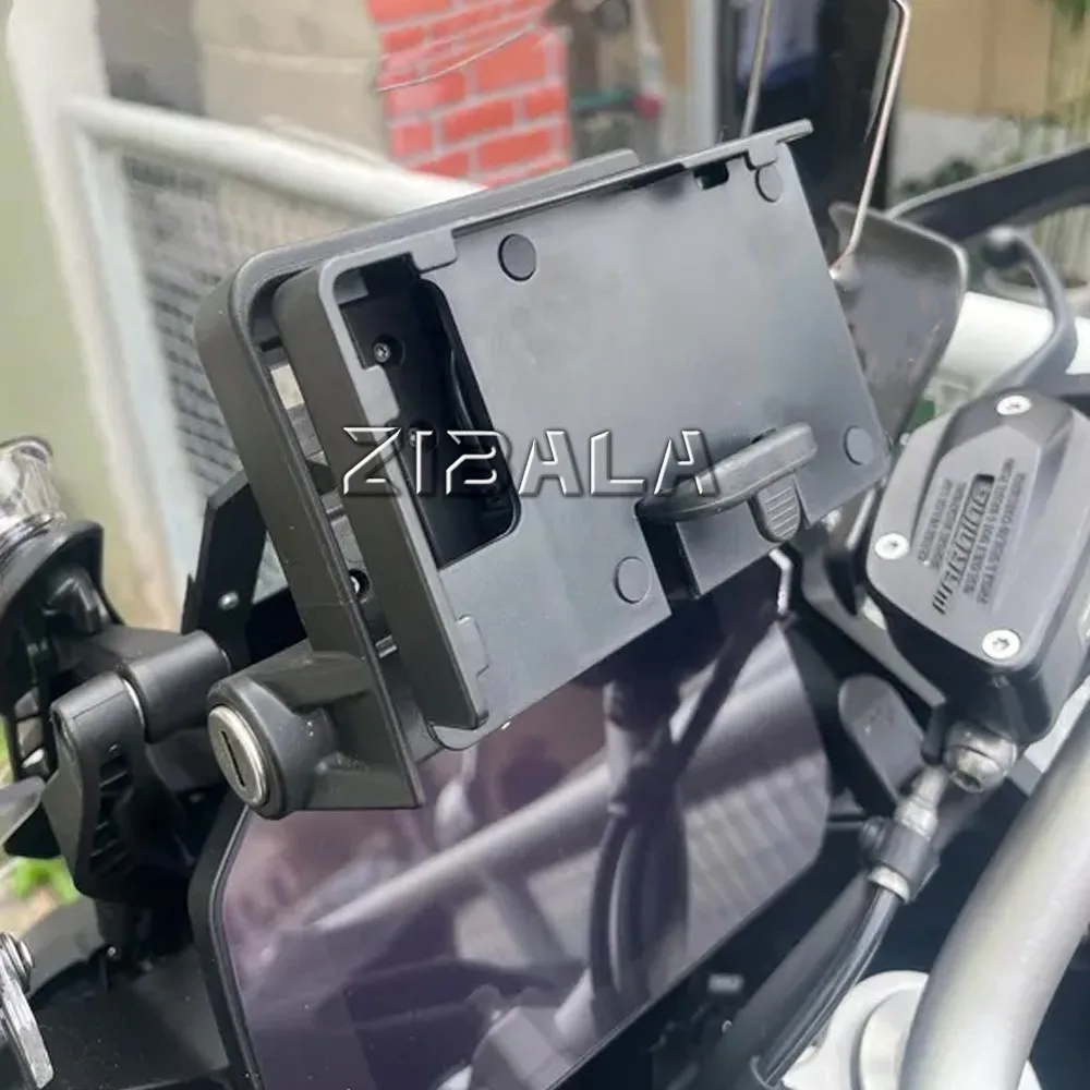 Motorcycle USB GPS Navigation Mobile Phone Holder Charger For BMW R1200GS LC ADV R1250GS F700GS F800GS F750GS F850GS CRF1000L