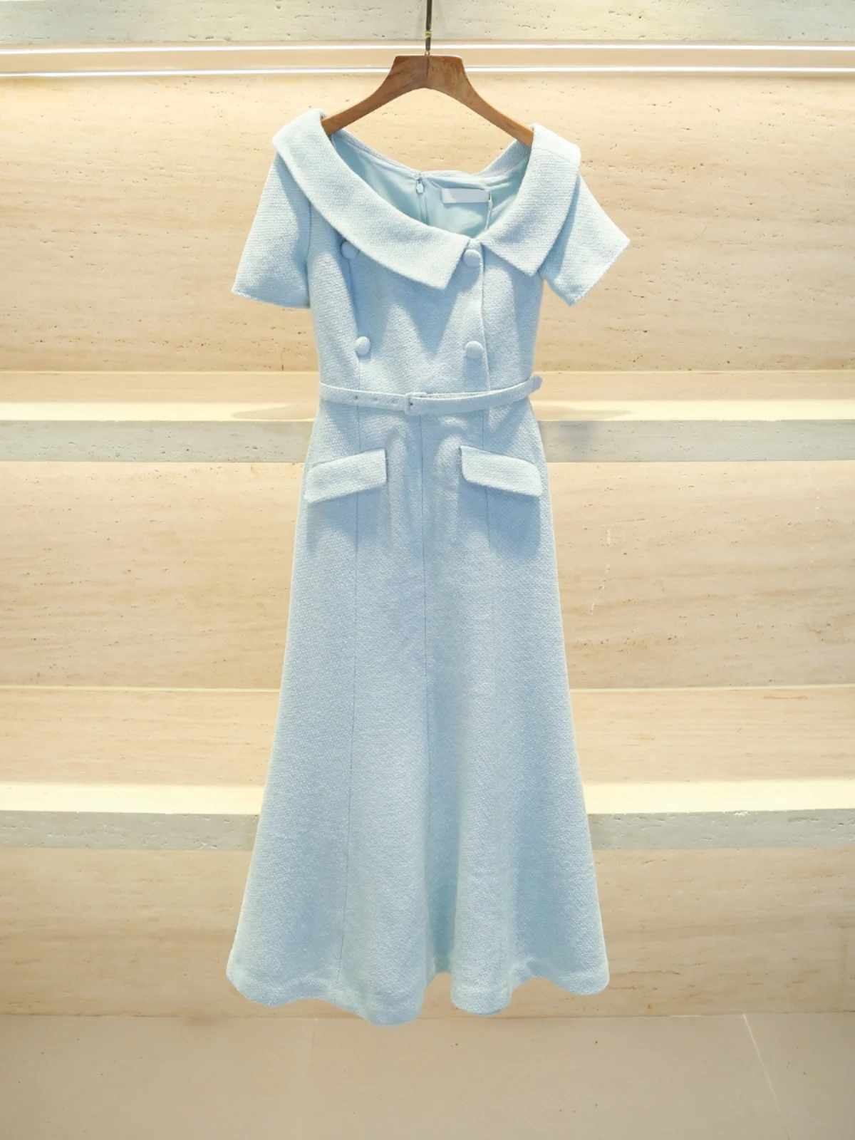 

Новинка 2024 года: Женская длинная юбка А-силуэта с высокой талией, на одно плечо, с поясом, подчеркивающим талию, для дома и лета.