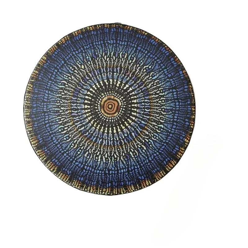 Vegan Shaman Drum With Drumstick Vintage Handcrafted Percussion Instrument Sound Healing Tool Home Decor Music Party Ornament
