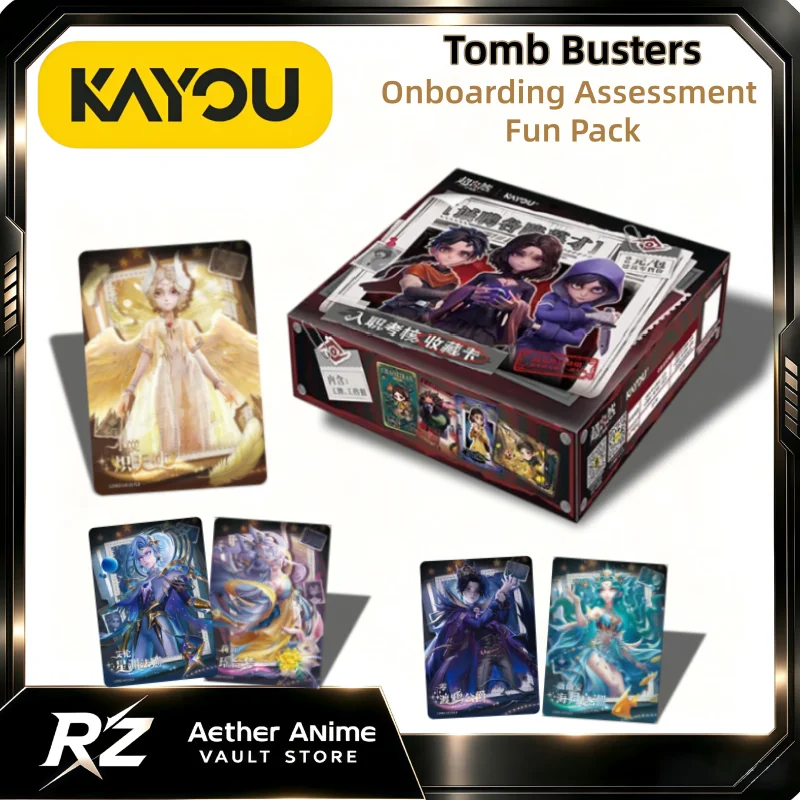 KAYOU Official Tomb Busters Entry Exam Fun Shadow Pack Collector Card Alice Card Anime Merchandise Trendy Toy Sealed Full Box