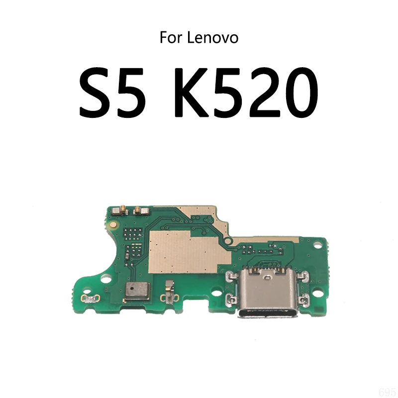 USB Charging Dock Port Socket Connector Charge Board Flex Cable For Lenovo Z5 Z5S Z6 Lite S5 K520 K5 Play K5S K9 K10NOTE K12 Pro