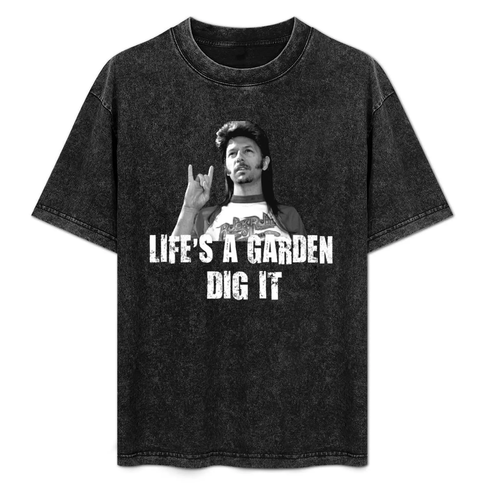 

Life's A Garden Dig It Quote T-Shirt Breathable Workout Short Sleeve Top