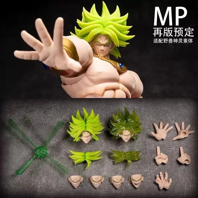 DKO Studio Broly Head Kit for SHF/KONG Beast God