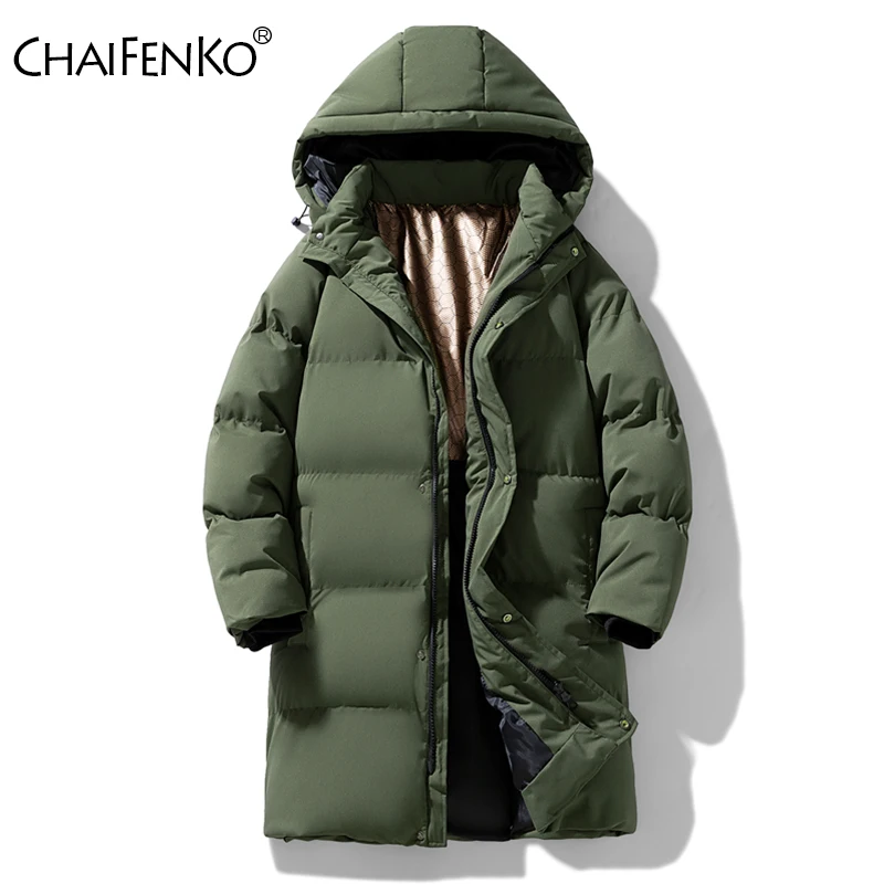 

Зимняя свободная ветрозащитная мужская парка на открытом воздухе, однотонная утолщенная съемная шапка, повседневное пальто, новая модная удобная теплая куртка для мужчин