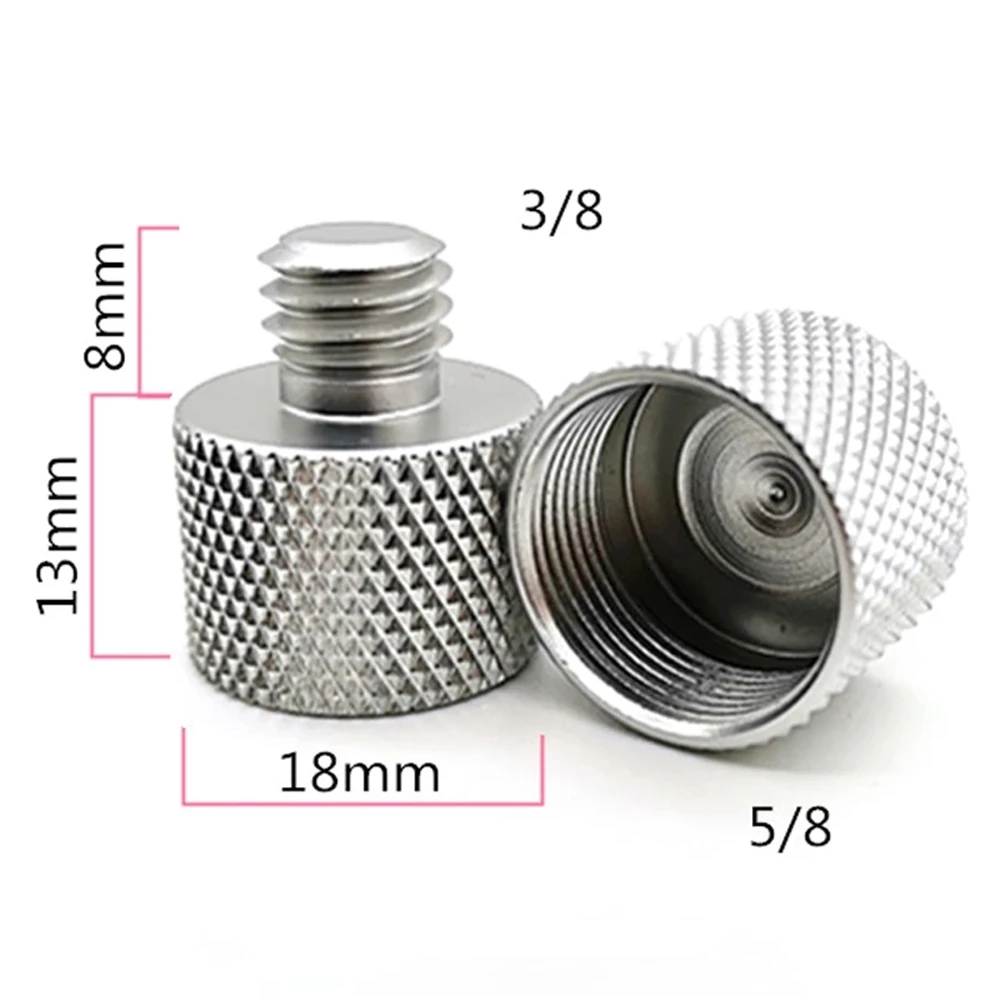 Female Thread Laser Level for Microphone Mounts Microphone Tripod Adapter Rangefinder Screws Mic Converter Mic Thread Adapter