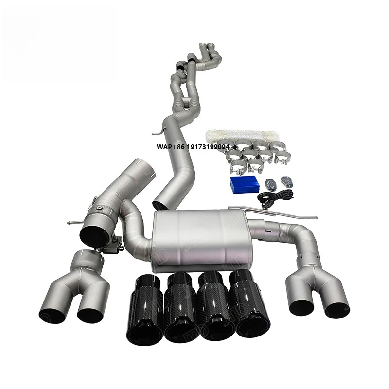 

For M3 M4 F80 F82 F8x High Performance 304 Stainless Steel Valved Exhaust Catback Tunning System