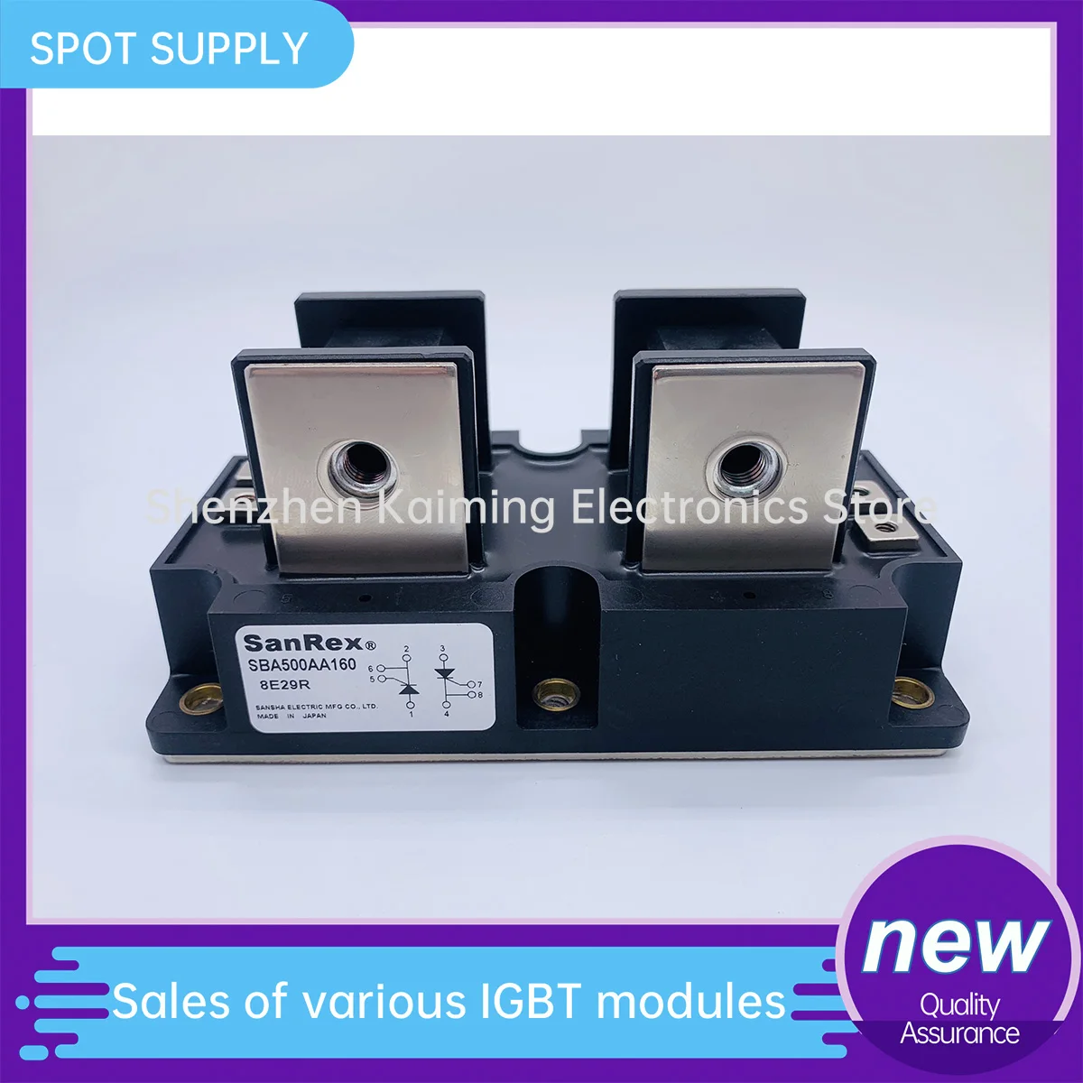 

SBA500AA160 SBA500AA80 SBA500AA120 SBA500AA140 SAA500AA160 NEW AND ORIGINAL MODULE