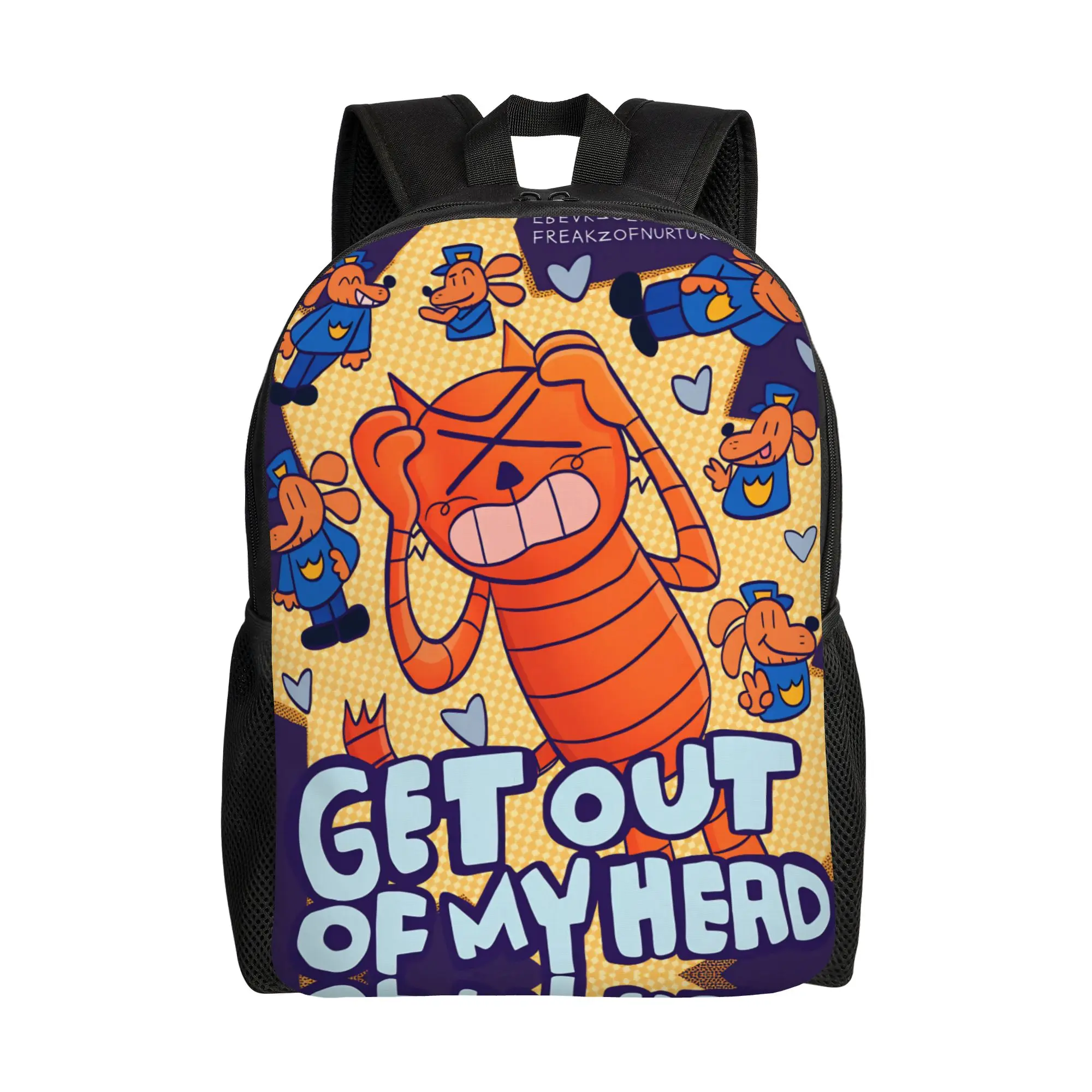

Dog Man Dogman Movie Comic Backpack Elegant Backpacks Student Unisex Camping Soft School Bags Design Rucksack