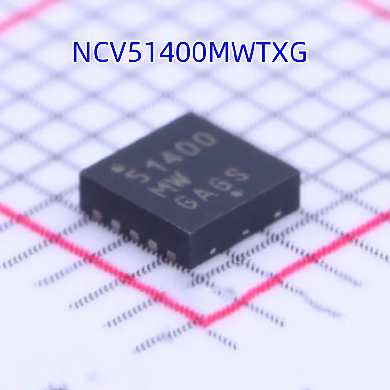 1PCS New and Original NCV51400MWTXG 51400MW NCV51200MWTXG  51200MW DFN-10 chipstet in stock