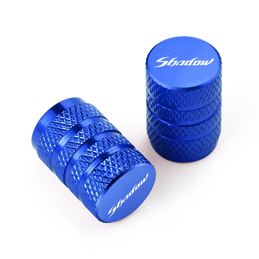 دراجة نارية CNC الألومنيوم الإطارات صمام منفذ الهواء الجذعية غطاء قبعات لهوندا الظل VT 400 600 750 1100 VT400 VT600 1300 اكسسوارات