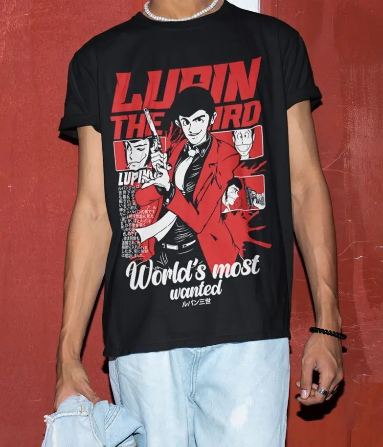 Lupin The Third Shirt, Lupin III, Lupin the 3rd new, unisex t-shirt