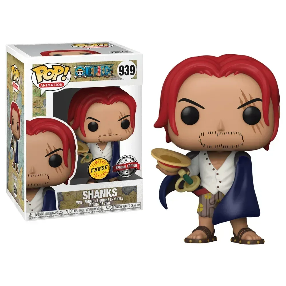 FUNKO POP ONE PIECE Full Styles 939 SHANKS Brook 1129 CHOPPER 918 ZORO 923 Luffy GEAR FOUR 926# LAW 926# 1016# Figure Model Toy