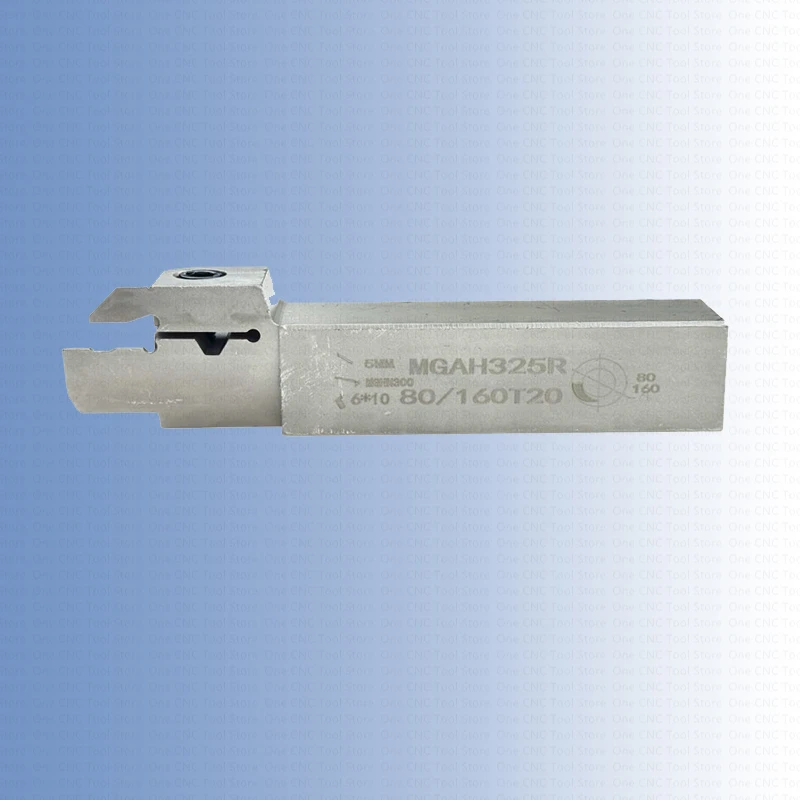 Imagem -03 - Inserções de Cortador de Torno de Aço End Face Grooving Turning Tool Holder Mgmn Mgah320r Mgah325r Mgah420r Mgah425r Mgah 325 Cnc