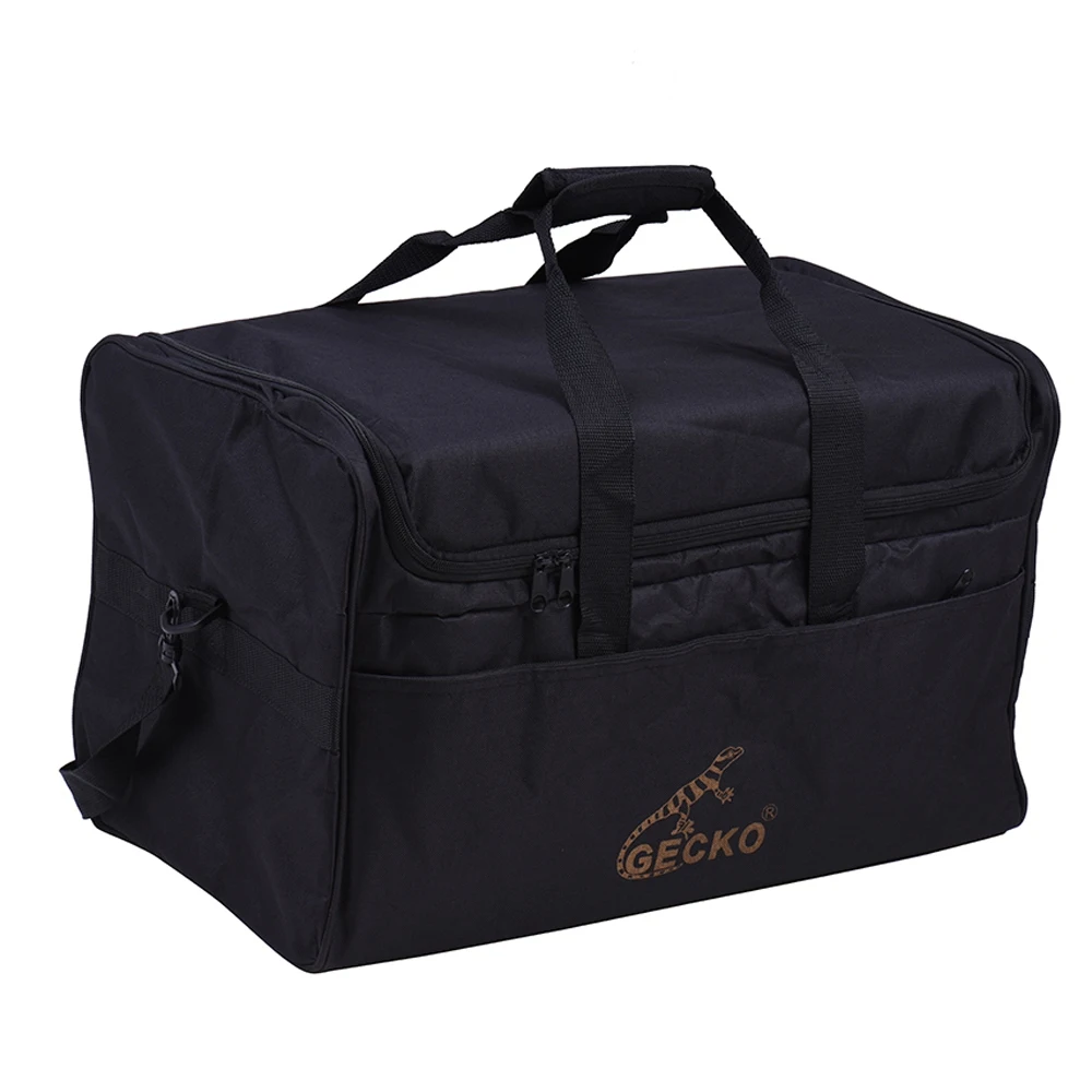 ABLQ GECKO L03 Adult Cajon Box Drum Bag Backpack Case 600D 5MM Cotton Padding with Carry Handle Shoulder Strap