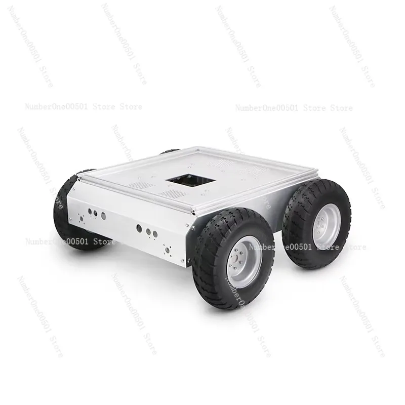 4WD robot chassis outdoor autonomous driving off-road car built-in PID control open source