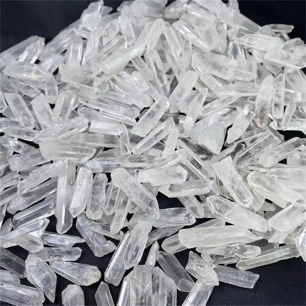 Natural high quality spiritual polished raw clear quartz crystal wands carvings white rough crystal points for meditation