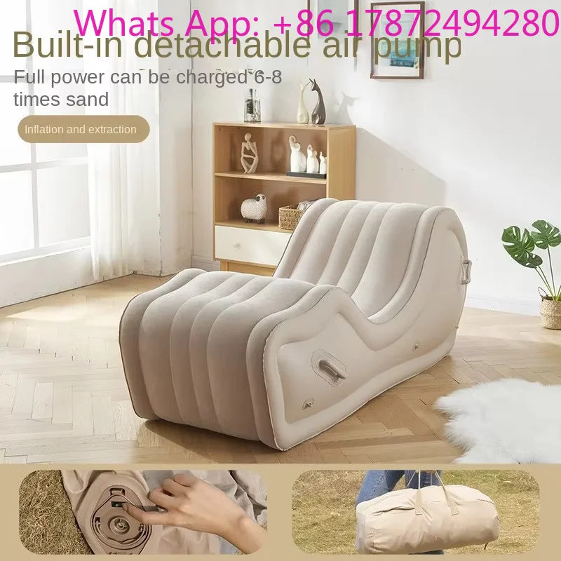 Comfortable  Sofa White Lounge Modern Individual Designer Inflatable Sofa