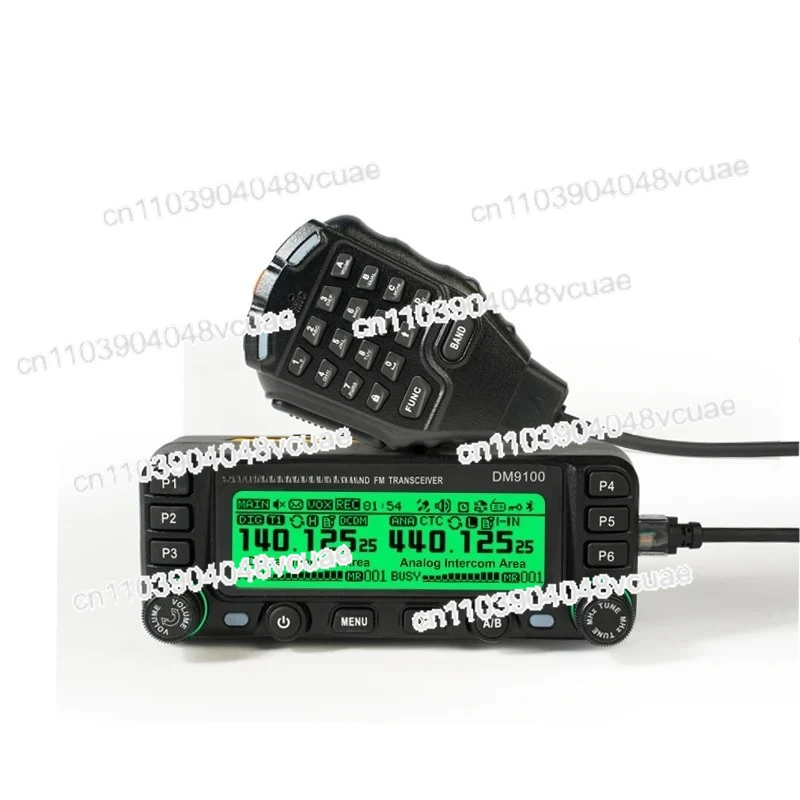 

For DM9100 DMR Digital Analog Radio with GPS APRS Bluetooth VHF UHF Dual Time Slots 25W High Power Long Range WalkieTalkie