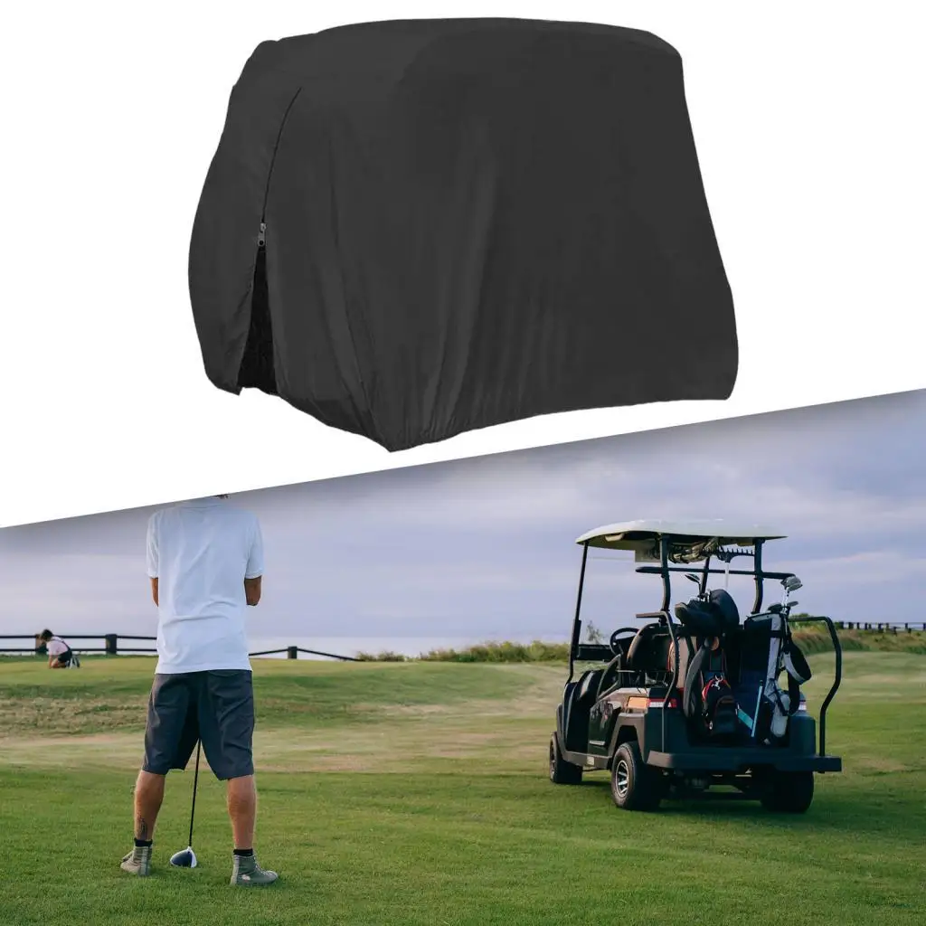

Golf Cart Cover Sunproof with Zipper Protection for Sports Men Women Outdoor