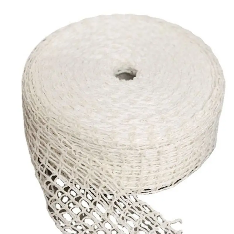 AA73 2 Roll Meat Net, Ham Sausage Net, Grilled Chicken Barbecued Pork Sausage Bag, Cooked Food Binding Wire Elbow Net