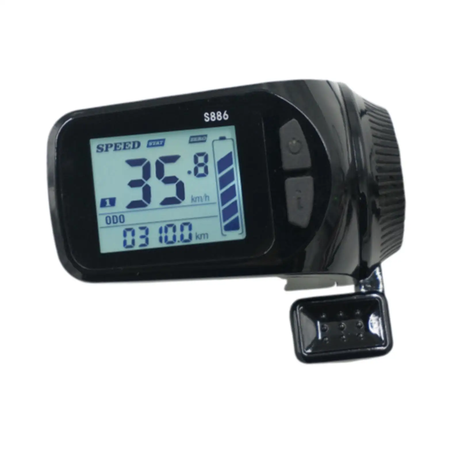 

LCD Display 24V-48V Scooter LCD Panel Handlebar Mounted Cycling Computer