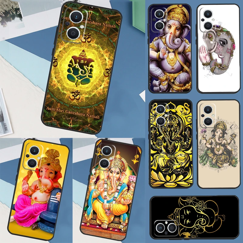 Lord Ganesha Case For OPPO Reno 8 7 6 5 4 Lite 3 2Z 4Z 5Z 8T Find X2 X3 Neo Lite X5 X6 Pro Back Cover