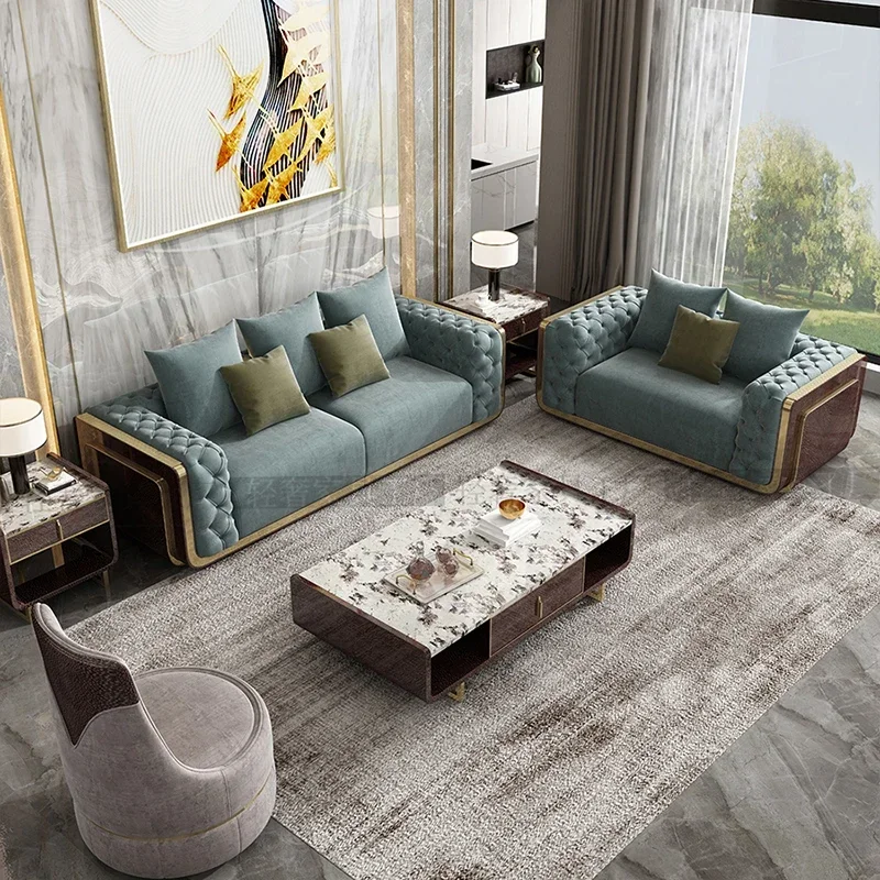 Designer Minimalist Living Room Sofas Couch Office Leather Nordic Floor Lounge Sofas Relaxing Room Decor Divano Salon Furniture