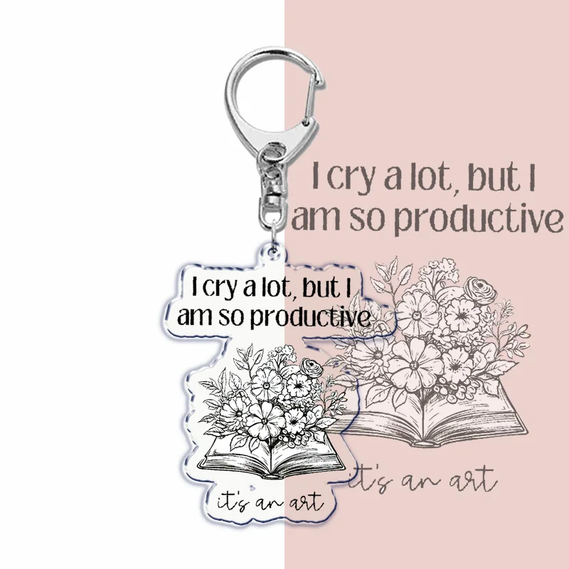 The Tortured Poets Department Quote Key Chain Keychains Ring for Accessories Bag Funny Pendant Keyring Jewelry Singer Fans Gifts