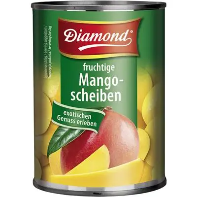 Mango in Sirup geschnitten 425g - Diamant