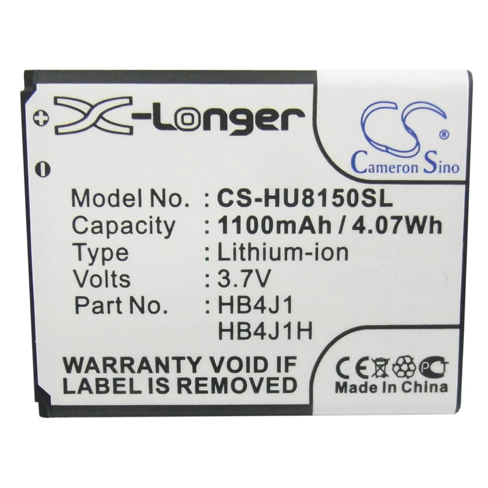 Ponsel, Baterai Ponsel Pintar untuk T-Mobile Rapport Comet U8150-B Comet Vodafone 858 858 Smart 845 V858 VF858 MetroPCS HWM835-R