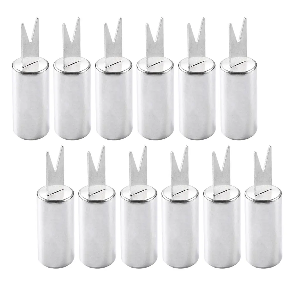 

Stainless Steel Corn Holders Durable Forks BBQ Picnic Kitchen Tools Fruit Grips Metal Skewers Food Accessories