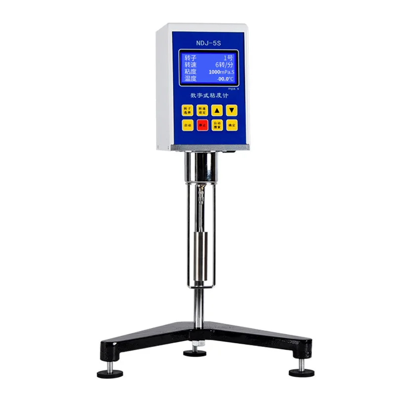 Digital Display Rotary Viscometer Glue Paint Solvent Digital Pointer NDJ - 1/4/5 S/8S/9S Viscosity Meter
